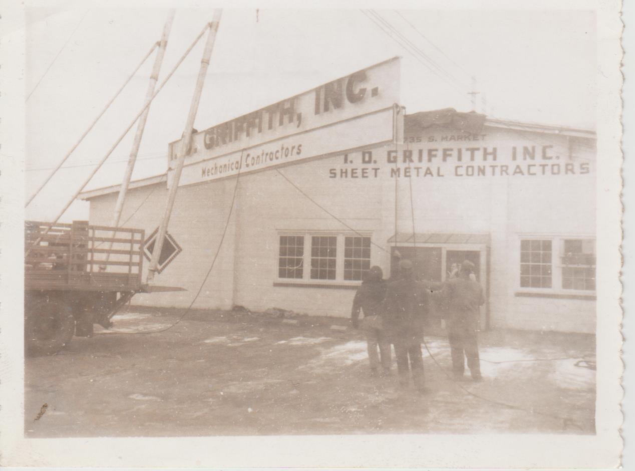 Hanging of the IDG Sign